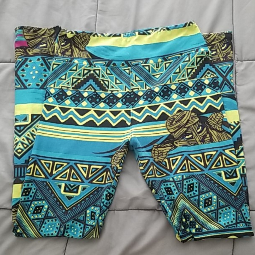 Lularoe Mummy OS Leggings